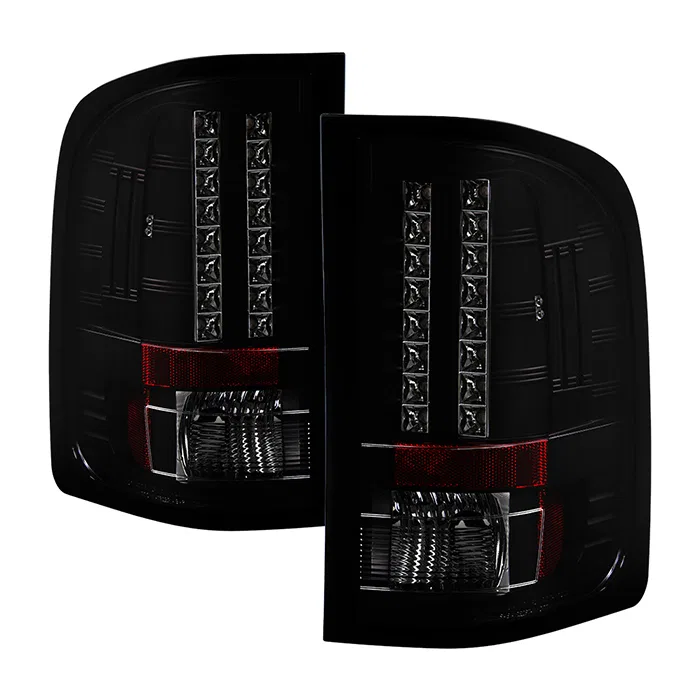 5078032 – SPYDER Tail Light Assembly, LED Black/ Smoke Lens Black Housing Uses OE Reverse Bulb